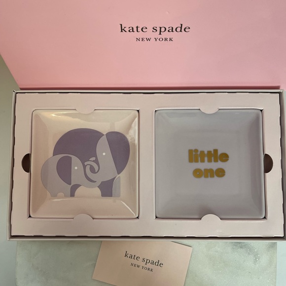 NIB Kate Spade sweet talk little one dish set - Picture 9 of 9